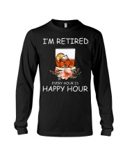 I'm retired Long Sleeve Tee tile