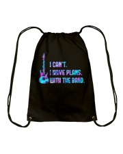 I can't Drawstring Bag tile