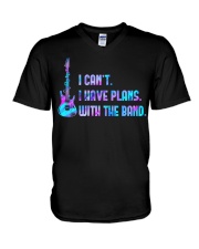 I can't V-Neck T-Shirt tile