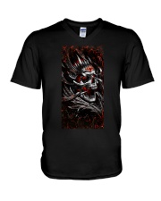 King of the night V-Neck T-Shirt tile
