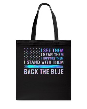 I see them I hear them Tote Bag tile
