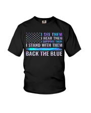 I see them I hear them Youth T-Shirt tile