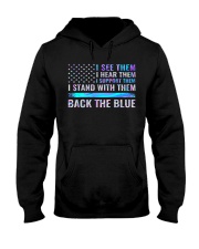 I see them I hear them Hooded Sweatshirt tile