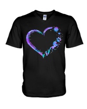 Heart V-Neck T-Shirt tile
