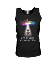 Get in loser Unisex Tank tile