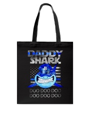 Daddy shark Tote Bag tile