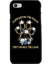 Supporting the paws Phone Case tile