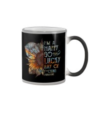 I'm a happy go lucky ray Color Changing Mug tile