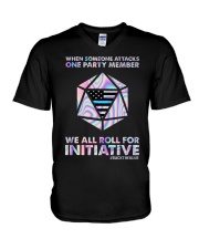 All Roll For Initiative V-Neck T-Shirt tile