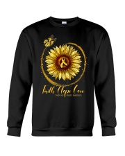 Faith hope love Crewneck Sweatshirt front