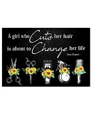 A girl who cuts 17x11 Poster front