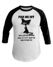 I will slap you so hard Baseball Tee tile