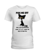 I will slap you so hard Ladies T-Shirt tile