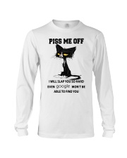 I will slap you so hard Long Sleeve Tee tile