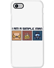 I am a simple man Phone Case tile