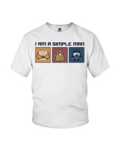 I am a simple man Youth T-Shirt tile