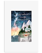 Husband and wife camping partner for life 11x17 Poster front