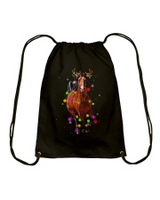 Horse Christmas Drawstring Bag tile