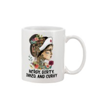 Nerdy dirty inked and curvy Mug tile