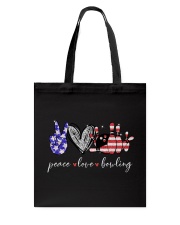 America love Independence day Tote Bag tile