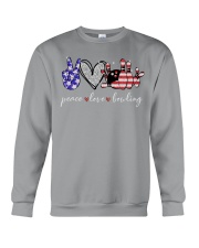 America love Independence day Crewneck Sweatshirt tile