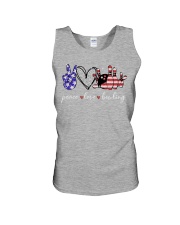 America love Independence day Unisex Tank tile