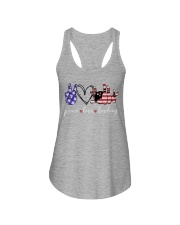 America love Independence day Ladies Flowy Tank tile