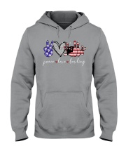 America love Independence day Hooded Sweatshirt tile