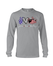 America love Independence day Long Sleeve Tee tile