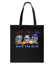 Back the blue Tote Bag tile