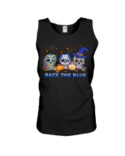 Back the blue Unisex Tank tile