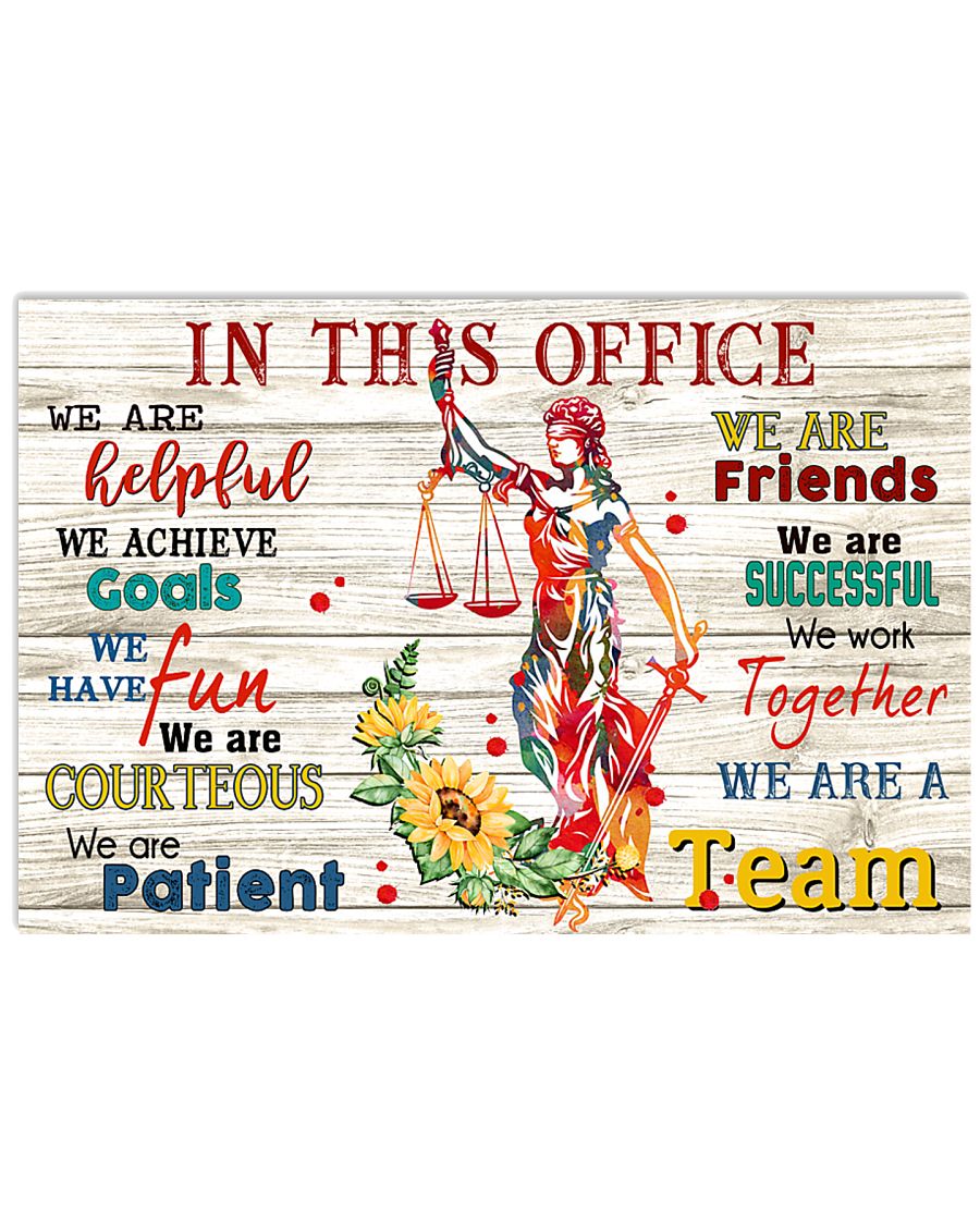 In this office 17x11 Poster