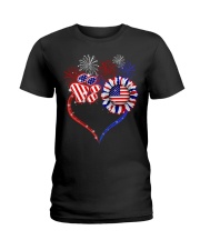 American Independence day Ladies T-Shirt tile