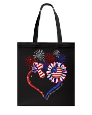 God bless Independence day Tote Bag tile