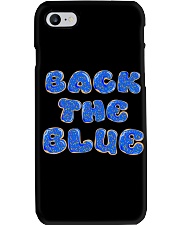 Back the blue Phone Case tile
