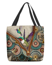 Hummingbird mandala All-over Tote back