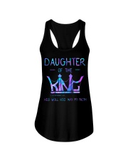 Daughter of the King Ladies Flowy Tank tile