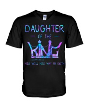Daughter of the King V-Neck T-Shirt tile