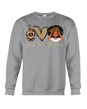 Peace Love Melanin - Printed apparels Crewneck Sweatshirt tile
