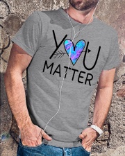 You matter Classic T-Shirt lifestyle-mens-crewneck-front-4