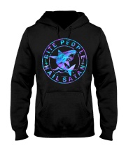 Bite people hail satan Hooded Sweatshirt tile