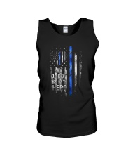 My daddy is my hero Unisex Tank tile
