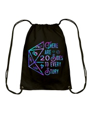 There are 20 sides Drawstring Bag tile