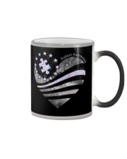 In my heart Independence day Color Changing Mug tile