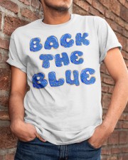 Back the blue Classic T-Shirt apparel-classic-tshirt-lifestyle-26