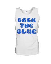 Back the blue Unisex Tank tile