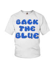 Back the blue Youth T-Shirt tile