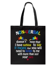 AUTISM AWARENESS Tote Bag tile