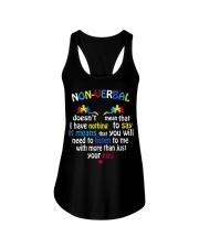AUTISM AWARENESS Ladies Flowy Tank tile