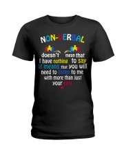 AUTISM AWARENESS Ladies T-Shirt tile